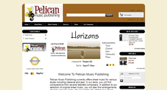 Desktop Screenshot of pelicanmusicpublishing.com